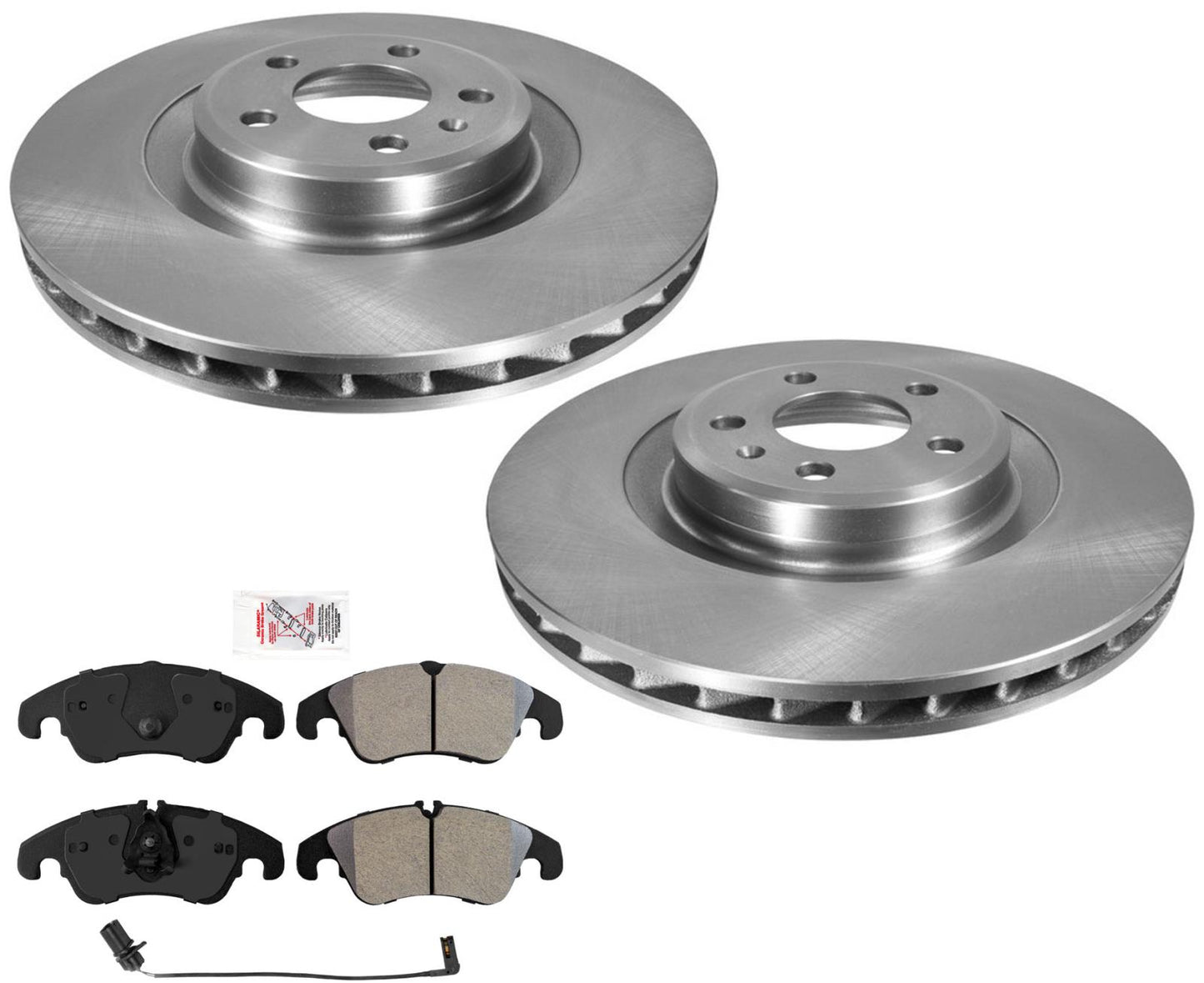 Front Disc Brake Rotors Disc Brake Pads Brake Pad Sensor For Audi S5 2008-2011