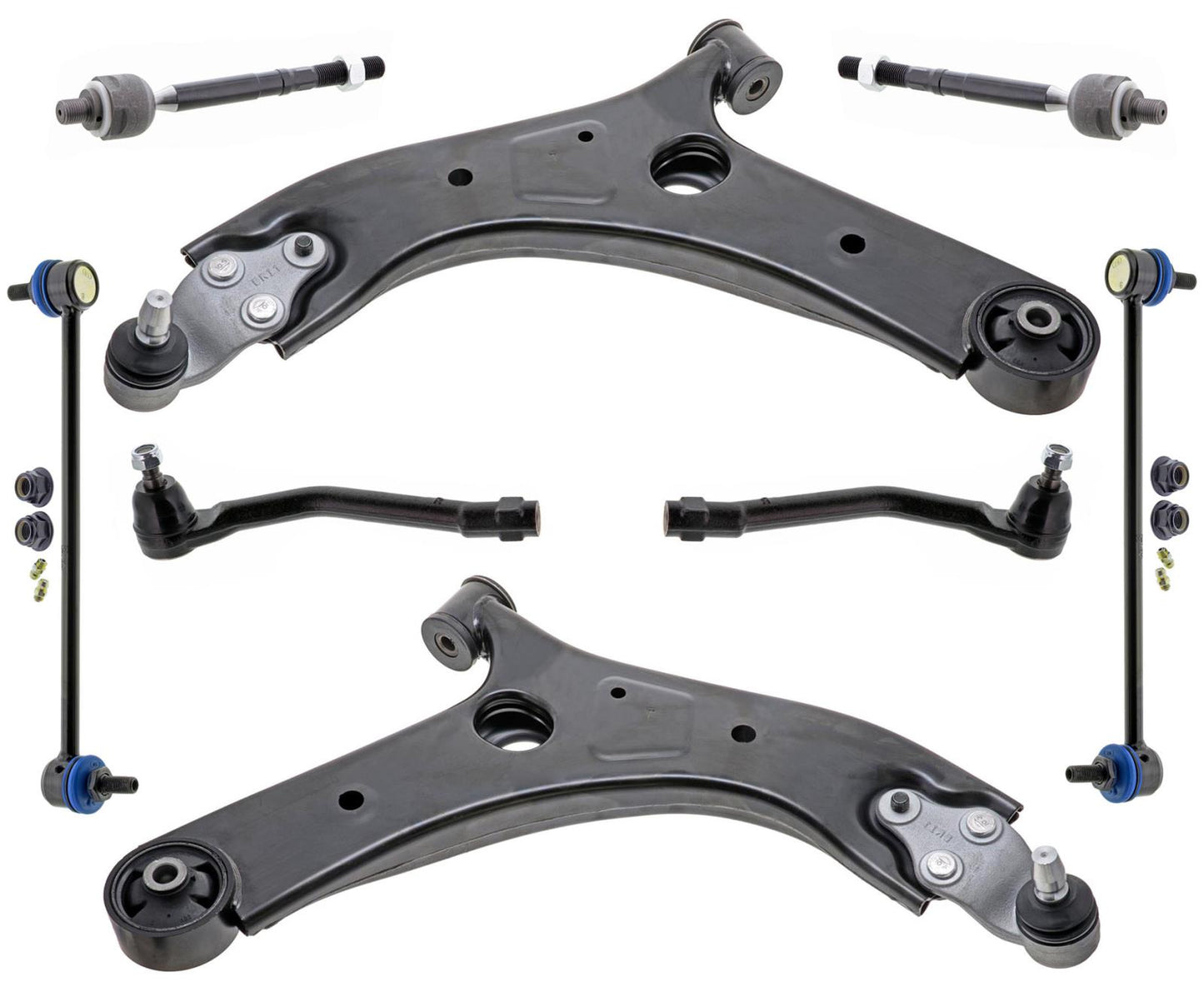 Mevotech Lower Control Arms Ball Joint Tie Rods & Links For Kia Sedona 2015-2021