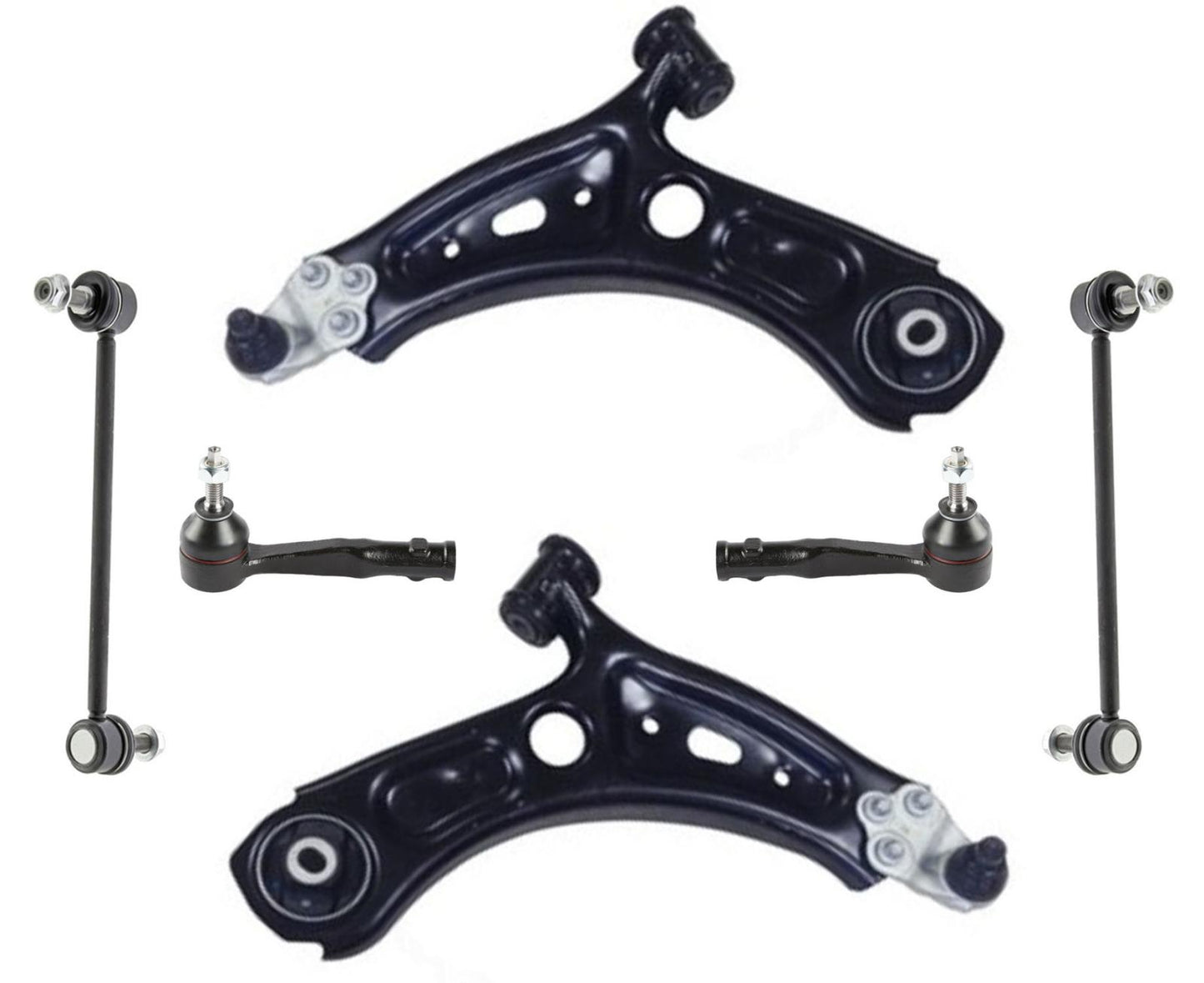 Bielas y eslabones de brazos inferiores delanteros para Jeep Renegade con tracción total 2015-2021