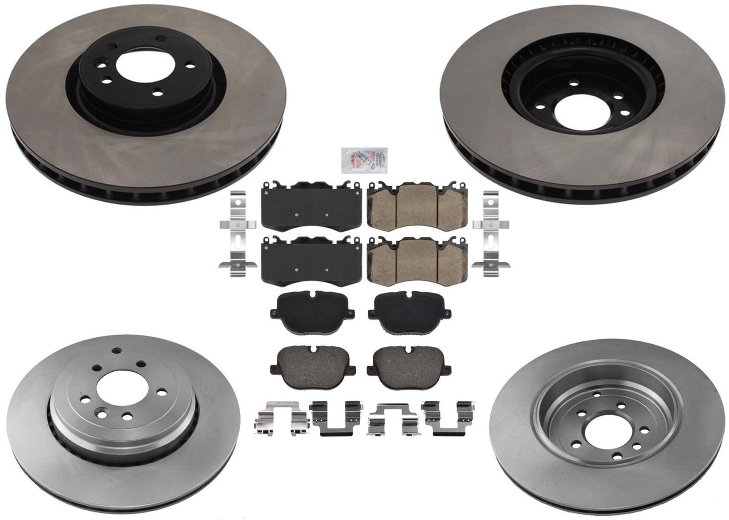 Pastilla de freno de disco de rotores de freno de disco de 380 mm y 365 mm para Land Rover Defender 110 20-22