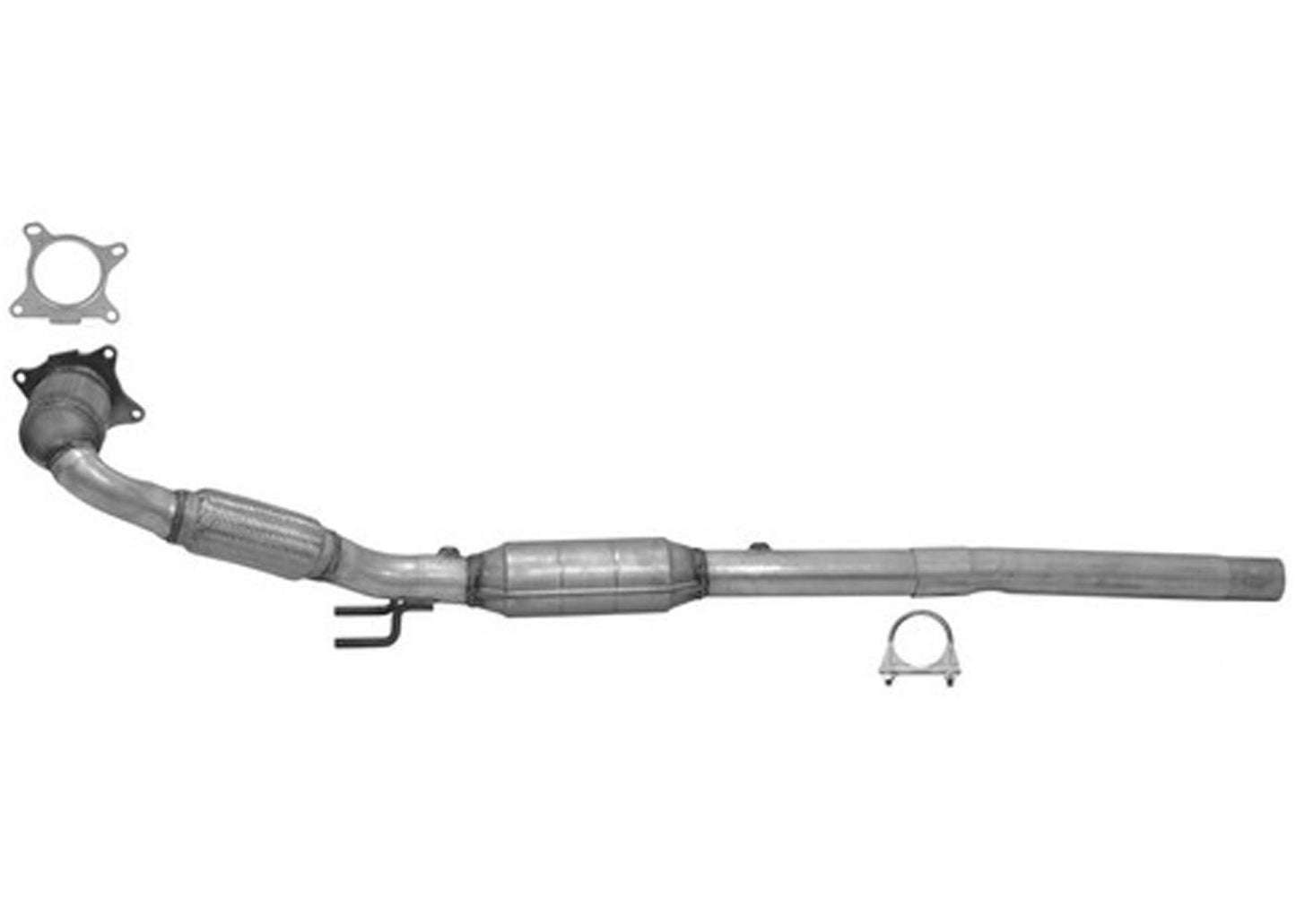 Convertidor catalítico aprobado por California CARB para Volkswagen CC 2009-2017 2.0L