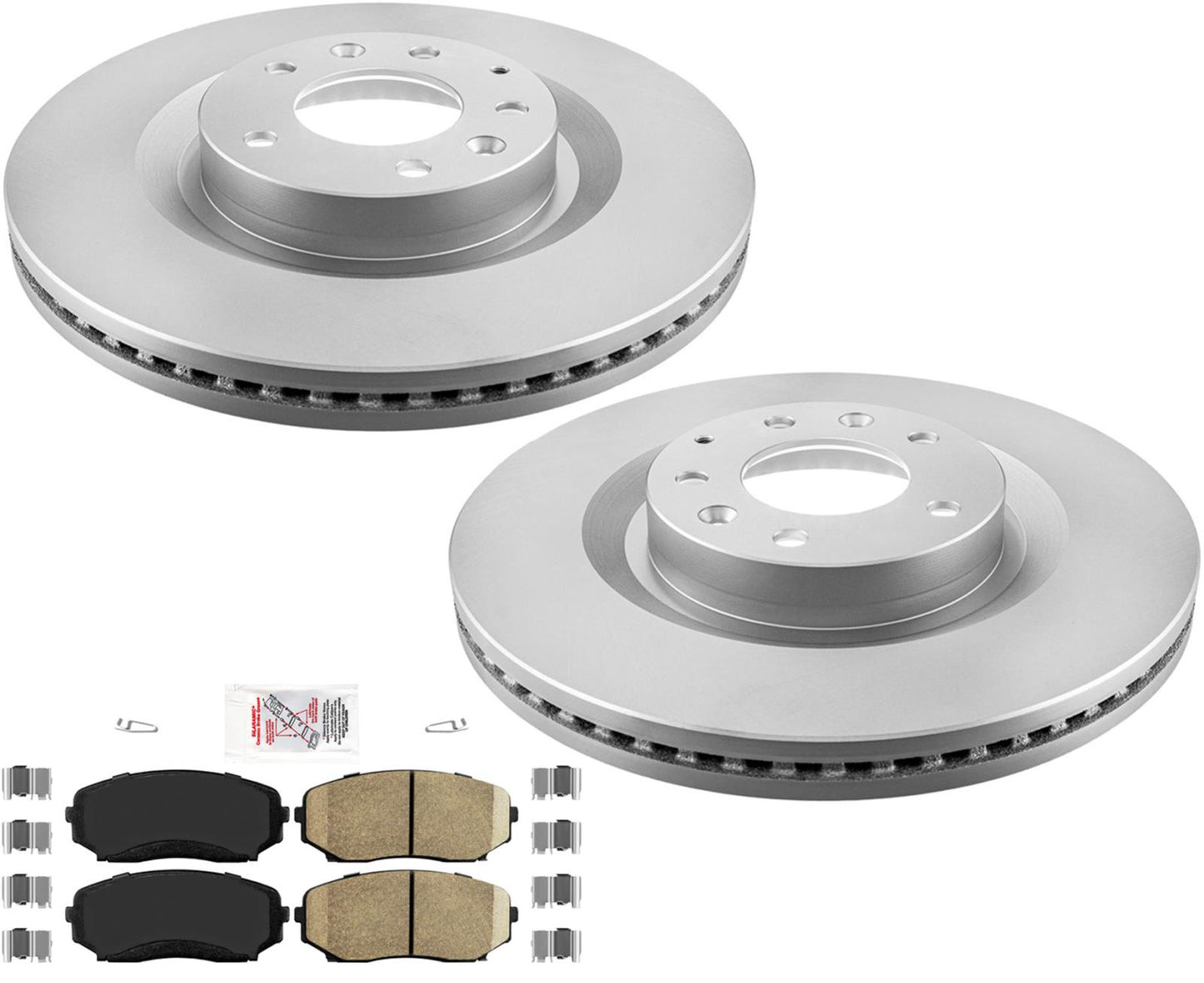 Improved Performance Disc Brake Rotors & Brake Pads For 2007-2012 Mazda CX-7