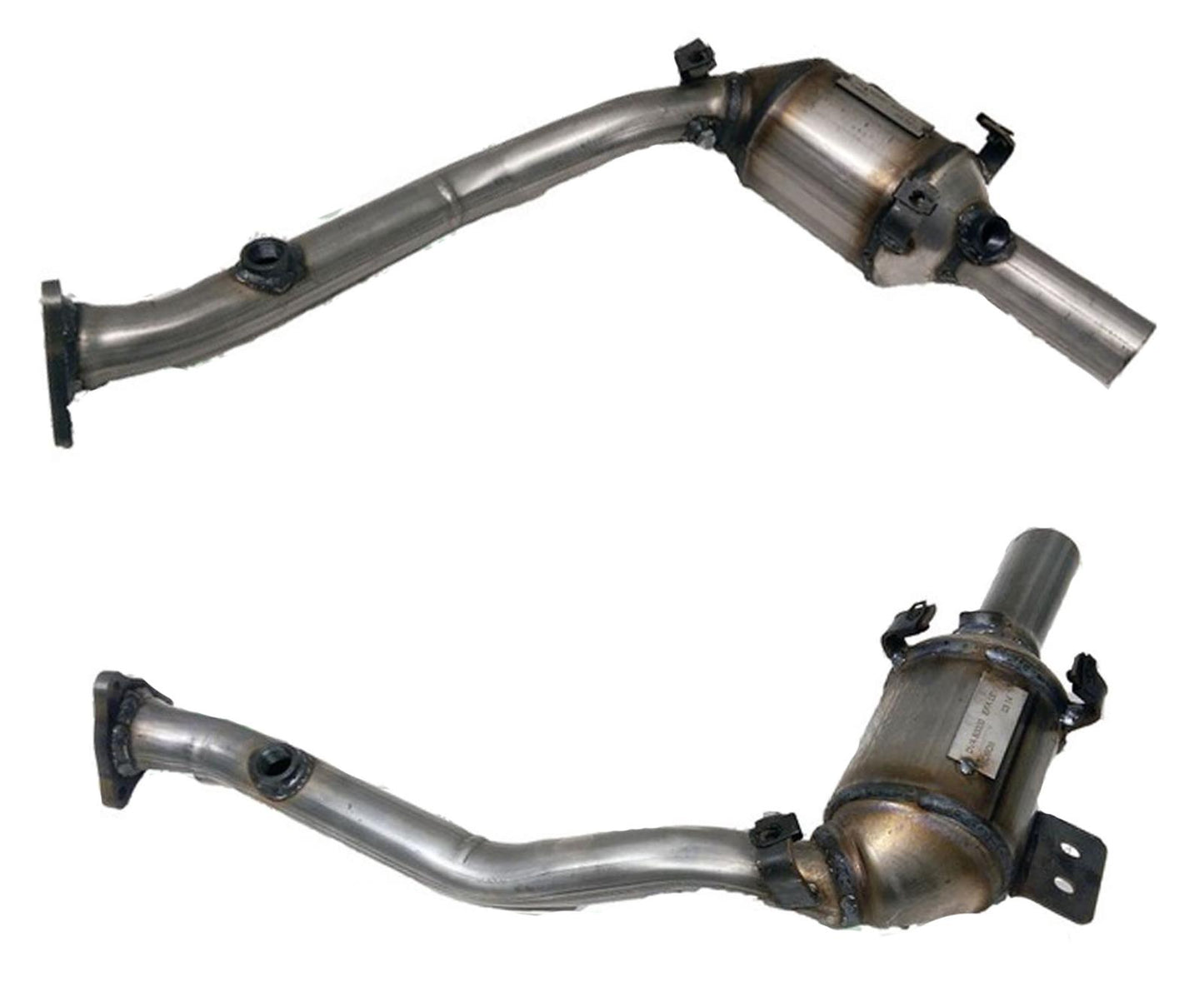 Para tubos de motor Porsche Boxter 2.5L L&R 1997-1999 con convertidores catalíticos