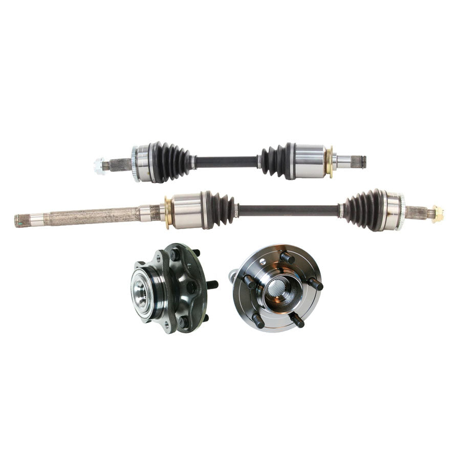 Cojinete de cubo de rueda del eje CV delantero para 05-09 LR3 LR4 RANGE ROVER SPORT 4 piezas