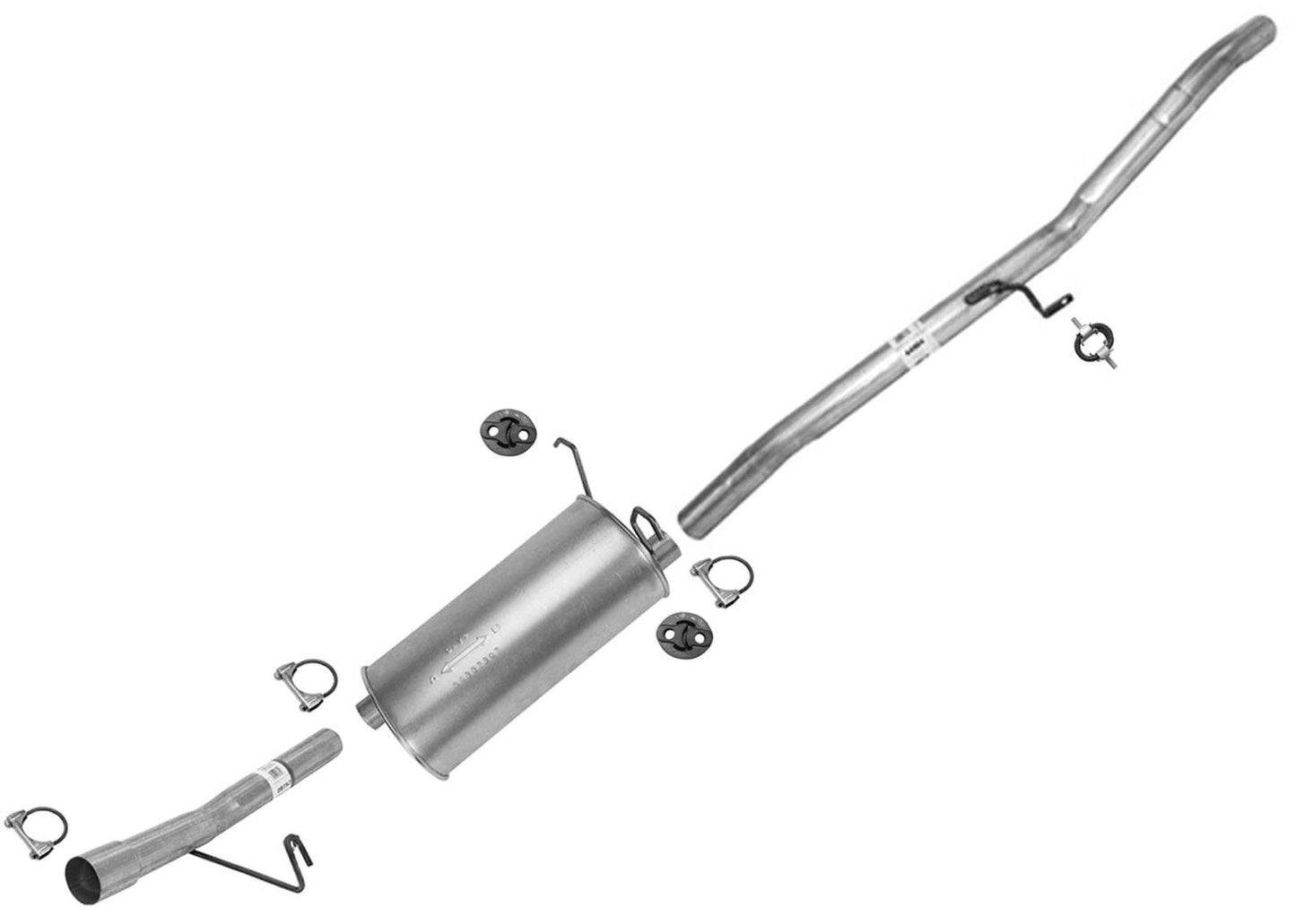 Nuevo silenciador trasero con tubo de escape para Nissan XTerra 03-04 3.3L aspirado natural