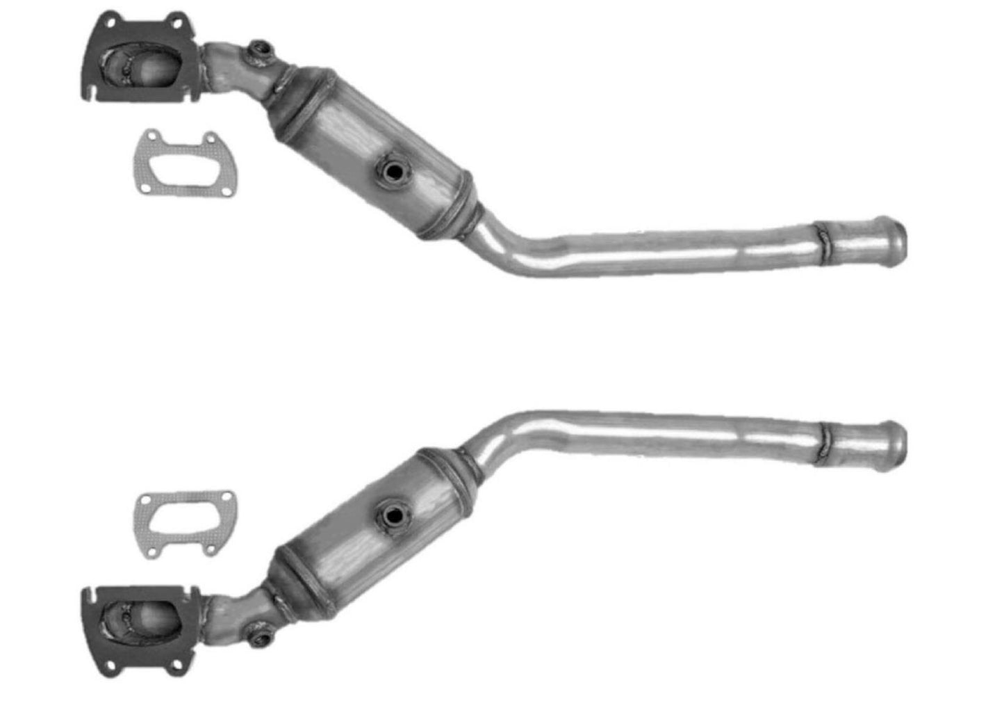 Convertidores catalíticos de tubería de motor L&R para Jeep Grand Cherokee 3.6L 2011-2012