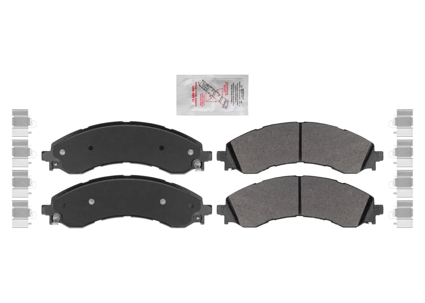AmeriPro Semi Disc Brake Pads Hardware for 21-22 GMC Savana Express 2500 3500