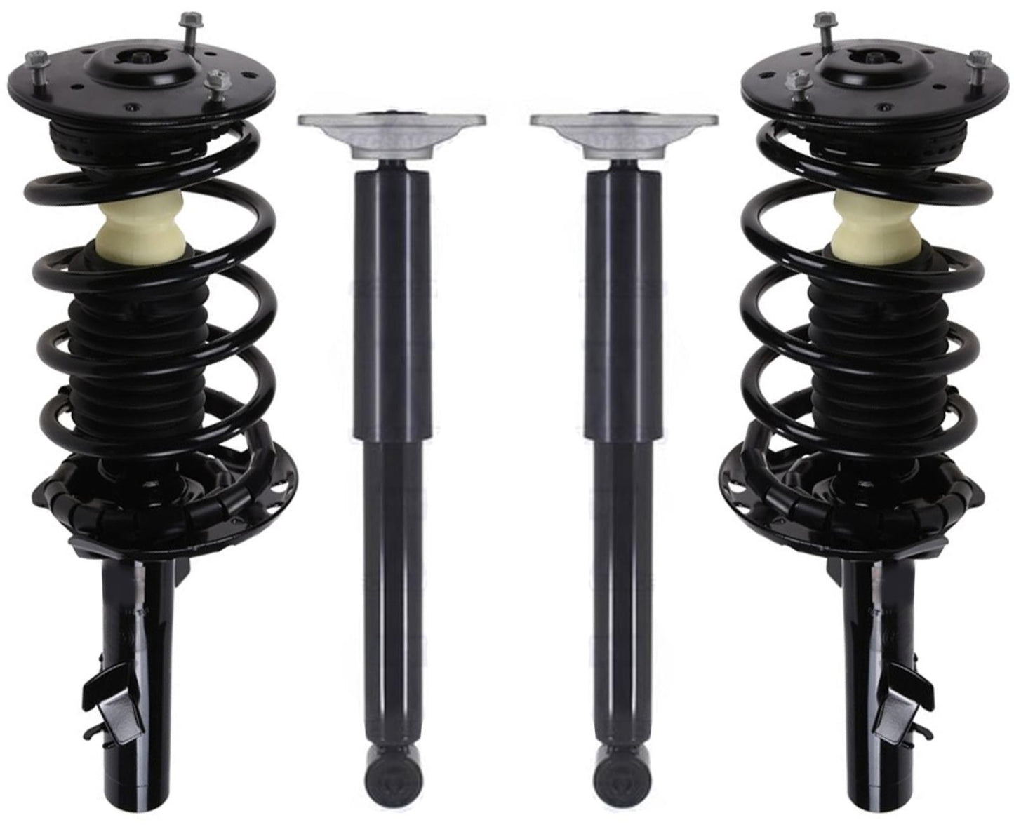 Puntales delanteros completos con resorte y amortiguadores traseros completos para Volvo S80 2007-2016