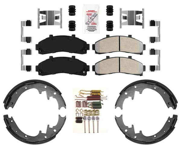 For Ford Ranger 4x4 4 Wheel Drive 1998-2002 Disc Brake Pads 10 Rear Brake Shoe