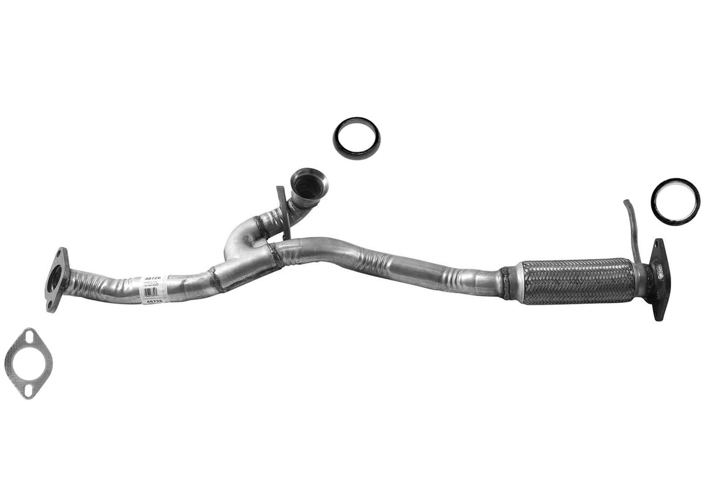 Tubo flexible Y del motor delantero con juntas para Ford Taurus X 2008-2009