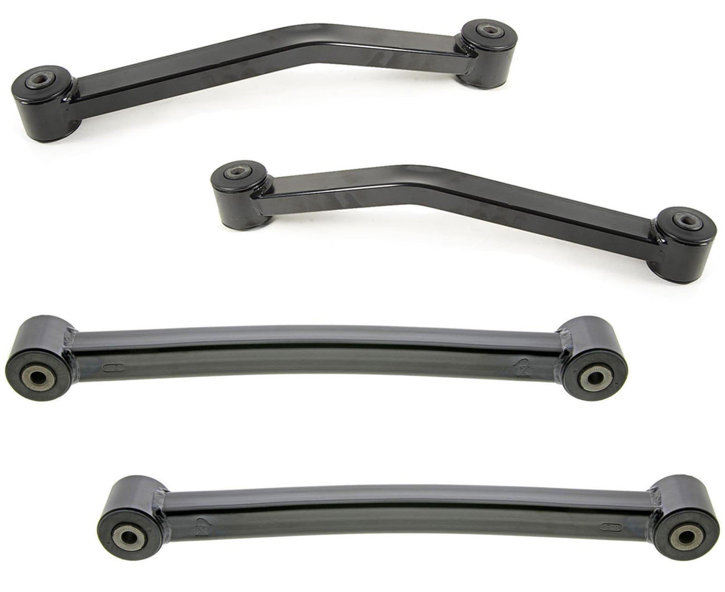 Mevotech Brazos de control traseros superiores e inferiores con bujes para Jeep Wrangler 18-2023