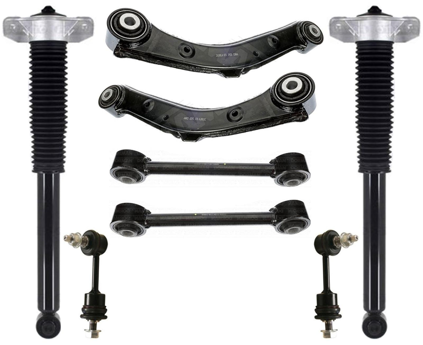 Brazos y enlaces de control de choque traseros completos para Hyundai Tucson 2016-2021