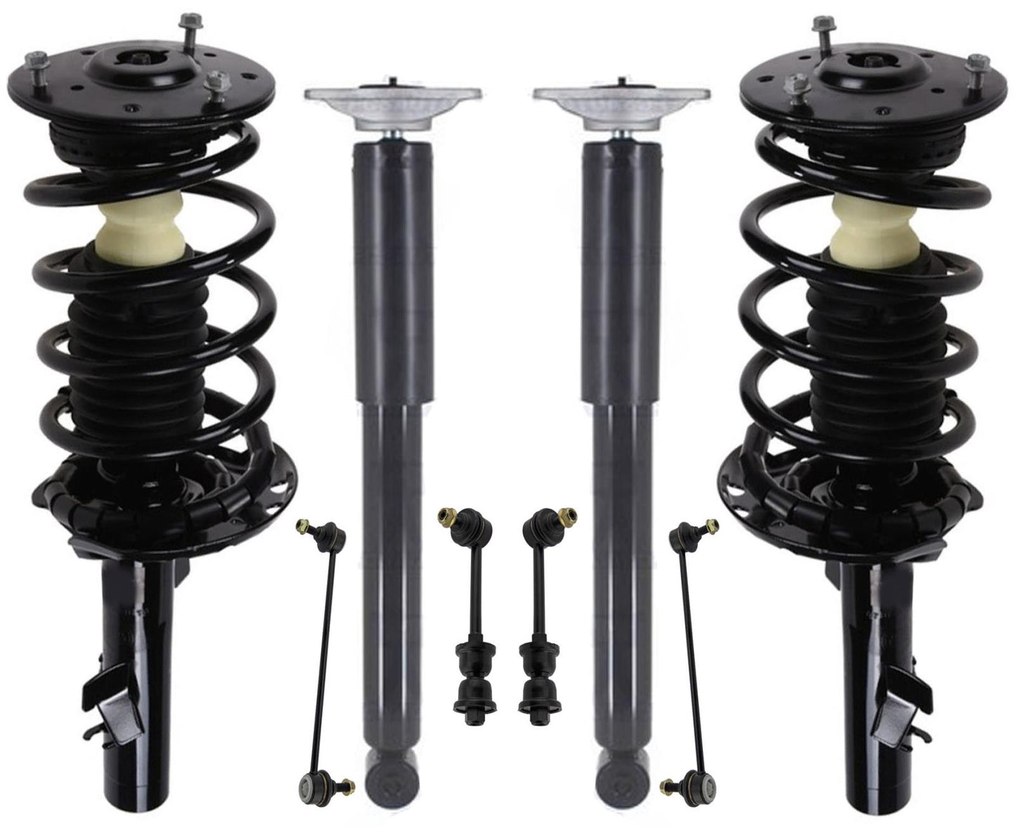 Puntales delanteros completos Amortiguadores y enlaces traseros completos para Volvo XC70 2008-2016