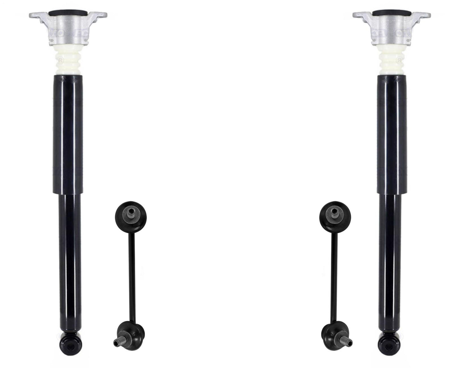 Rear Left & RIght Complete Shock Absorber & Links For Mazda 6 2018-2020