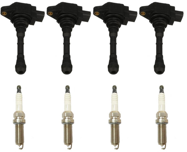 Kit de bobina de encendido directo y bujías de platino para Nissan Rogue 2.0L 2017-2019
