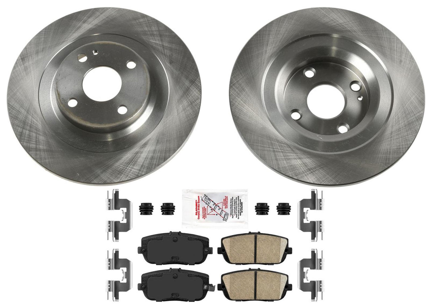 Pastillas de freno de disco trasero de cerámica para Mazda MX5 Miata Fiat 124 16-23