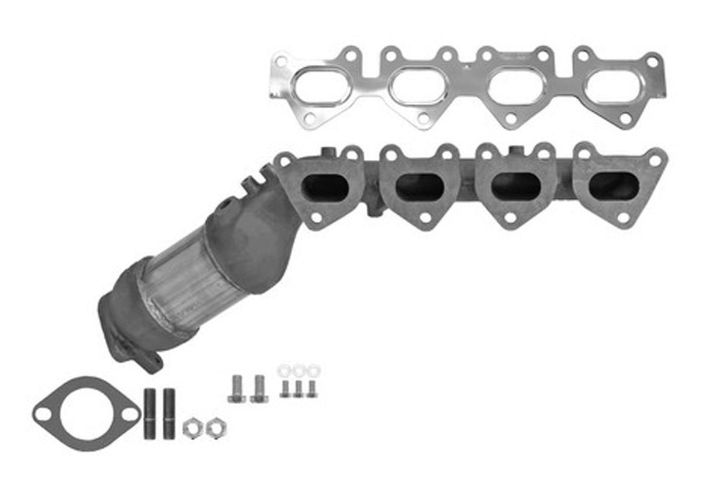 Convertidor catalítico delantero izquierdo con colector de escape para Hyundai Genesis 09-12 V8