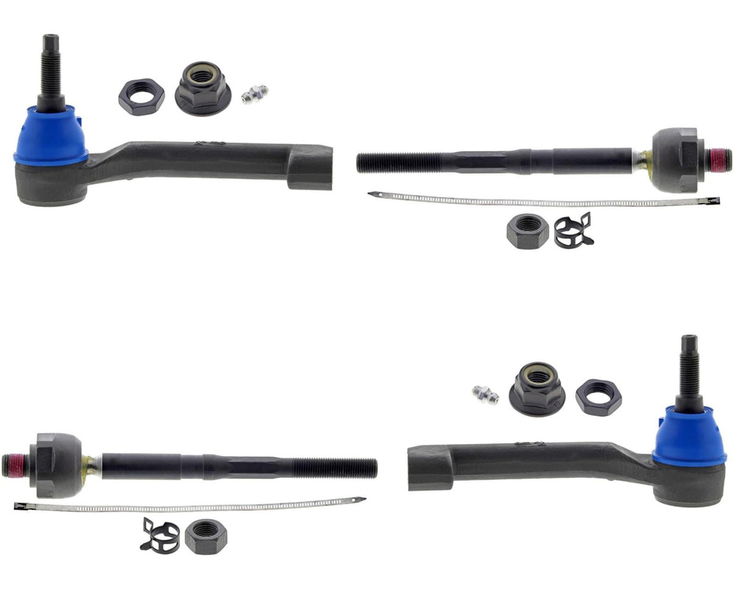 Front Inner & Outer Tie Rods For Explorer 2020-2024 / Interceptor Utility 20-23