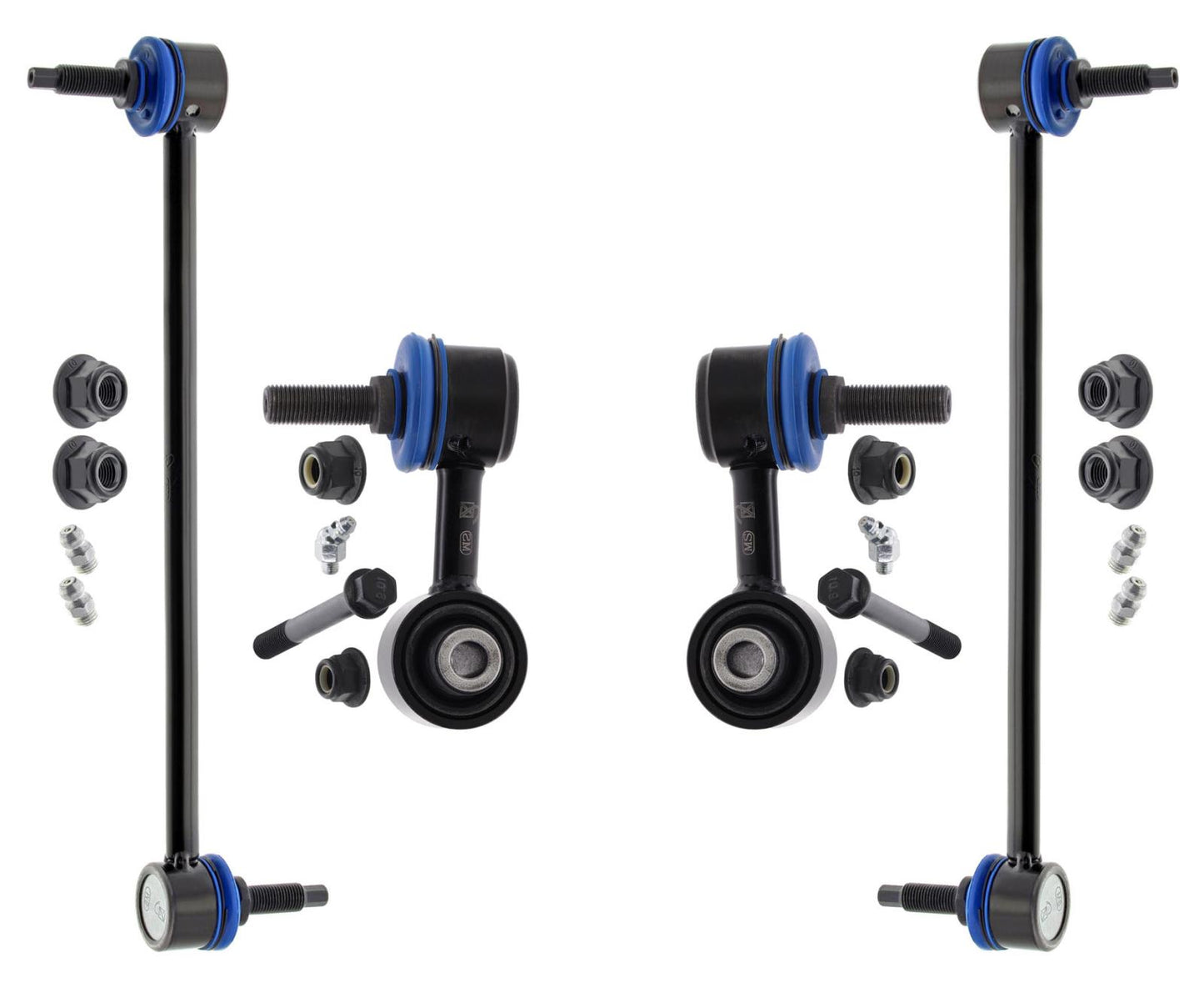 Front & Rear Sway Bar Links Assembly For Hyundai Elantra 2021-2023