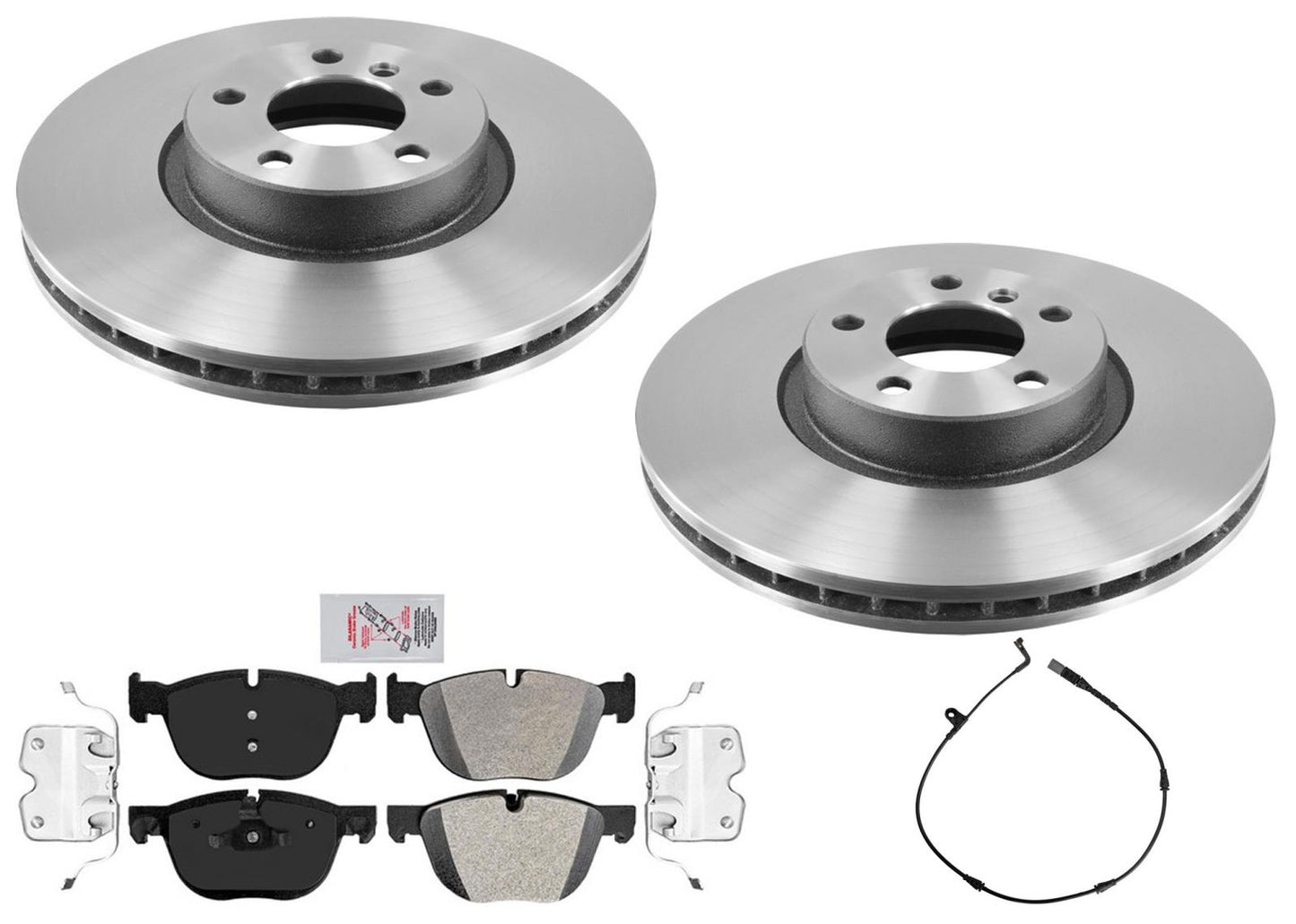Front Performance Carbon Disc Brake Rotors for BMW X5 V8 4.8L 2007-2009