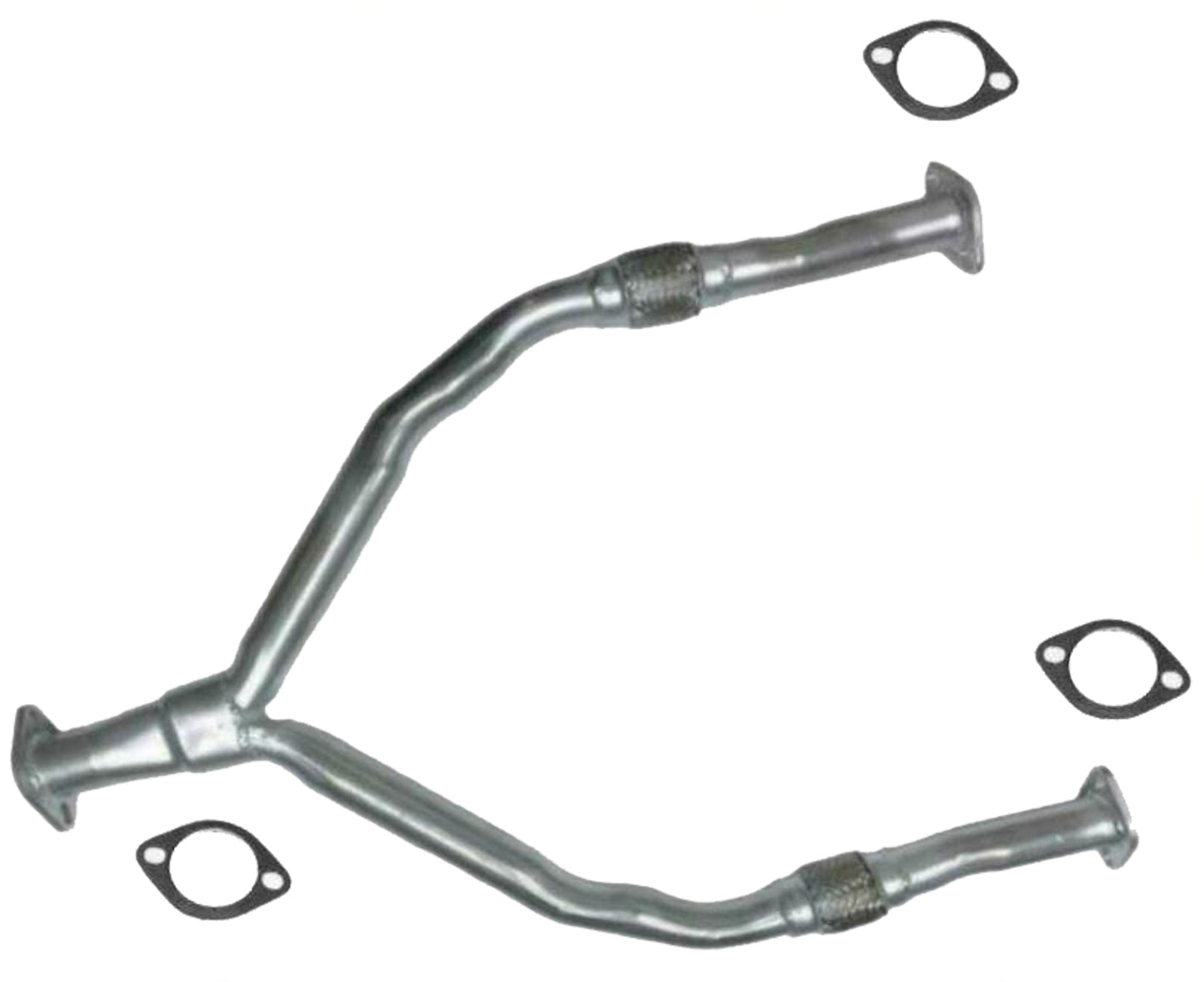 Front Y Pipe With Gaskets Fits 2006-2008 Infiniti M35 Base Rear Wheel Drive