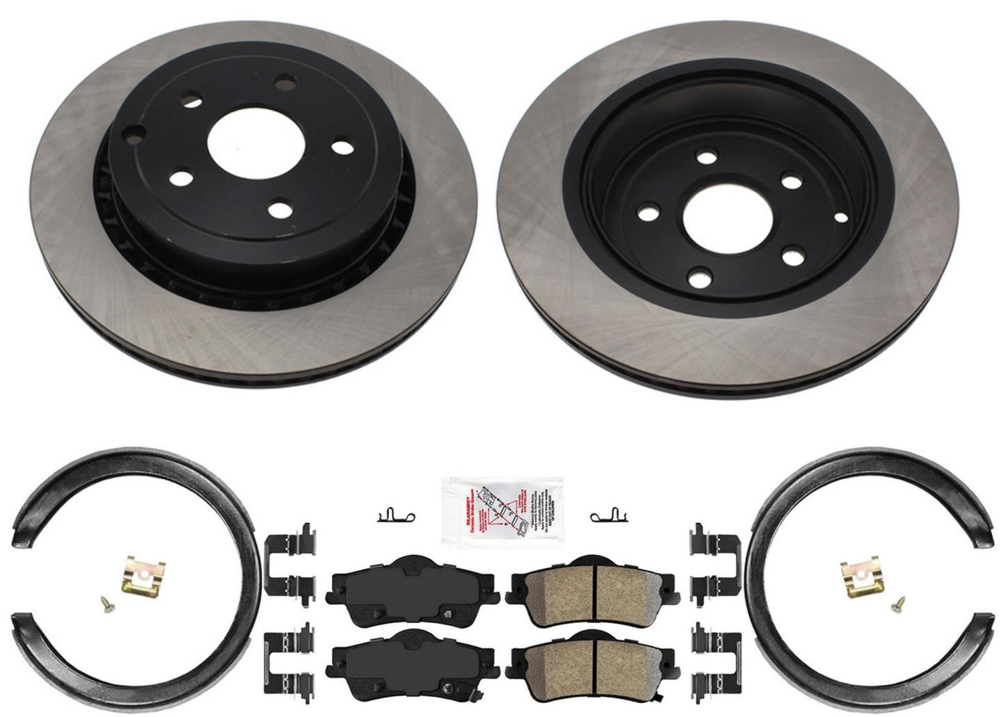 Pastillas de freno de disco trasero para Chevrolet Caprice 2011-17, paquete policial