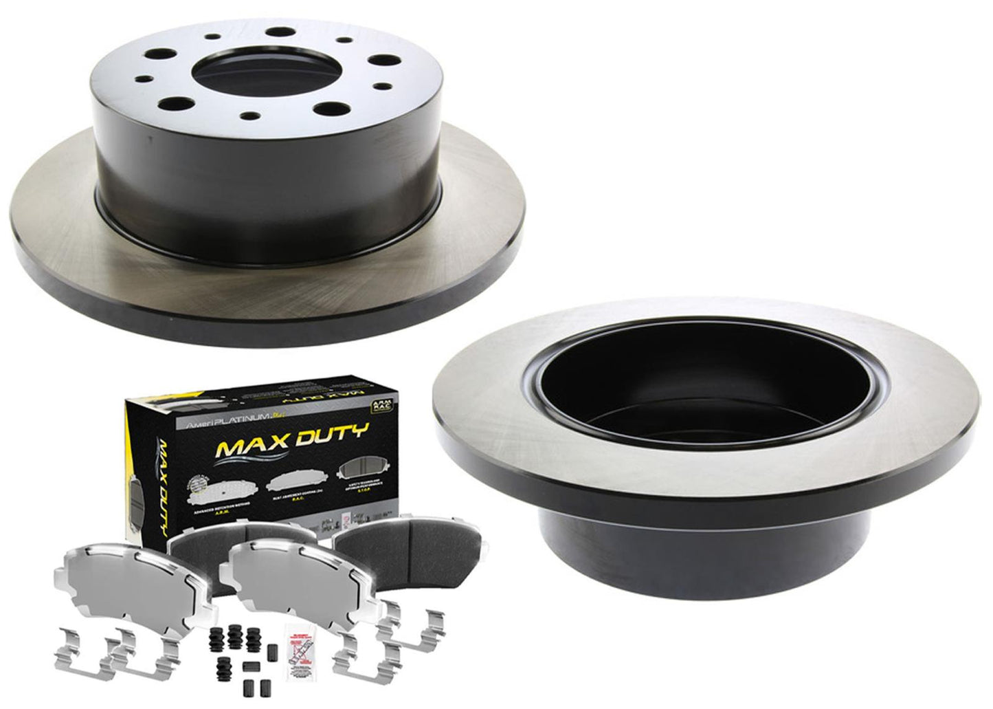 Pastillas resistentes galvanizadas flota del freno de disco para Ram Promaster 2500 3500 2014-21