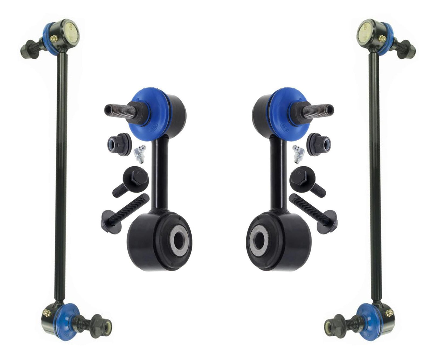 Mevotech Front & Rear Left & Right Sway Bar Links For Chrysler Pacifica 2020-23