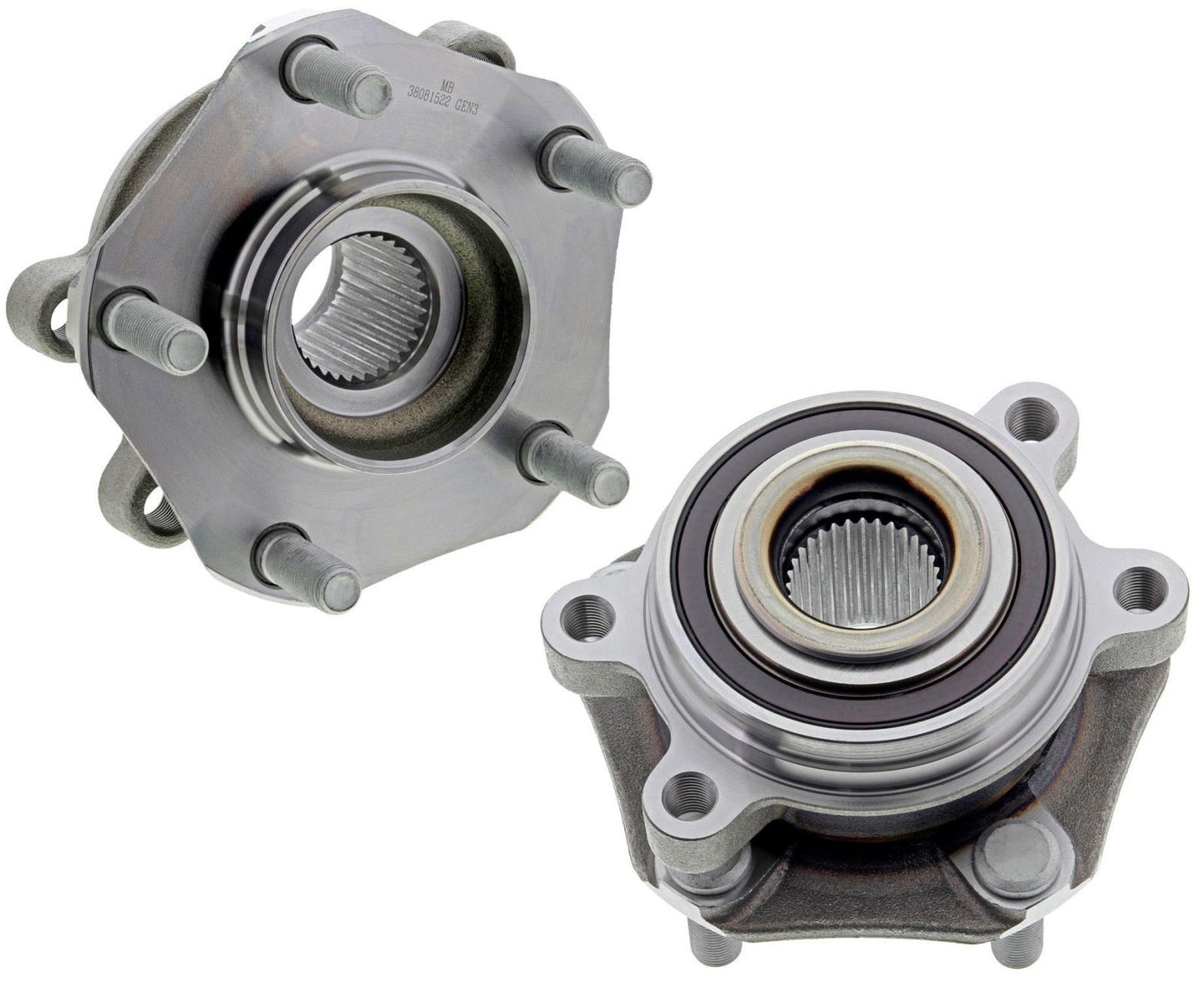 Mevotech Front Wheel Bearings & Hub Assembly For Nissan Altima 2019-2023