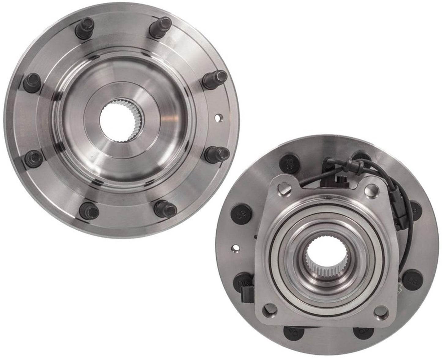 Front Wheel Bearings & Hub Assembly For GMC Sierra 2500 HD 2011-2020 W/ SRW