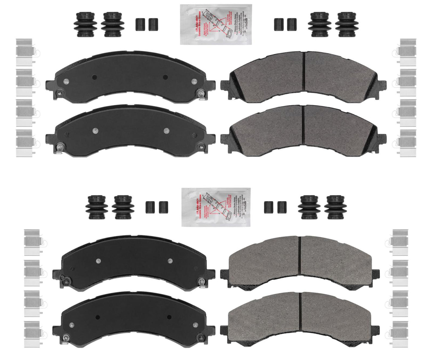 HEAVY DUTY FRONT PADS REAR PADS !!!! Disc Brake Pads FOR 21-22 Express Van 4500