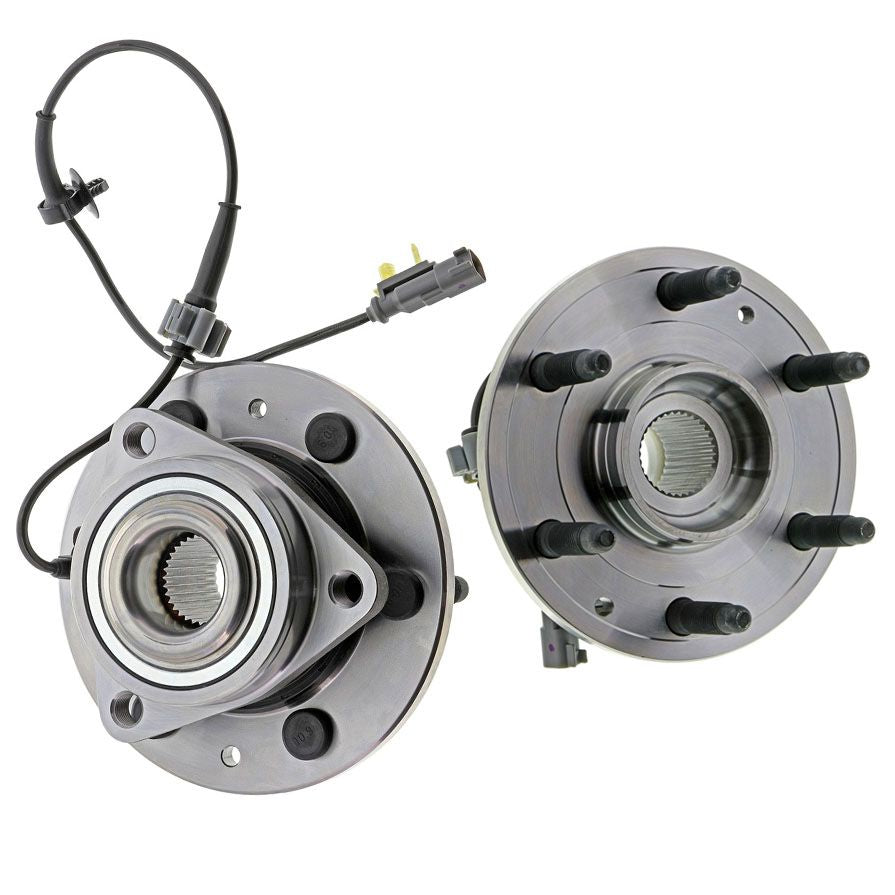 Front Heavy Duty Wheel Hub Bearings for GMC Sierra 1500 2014-2019 4 Wheel Drive