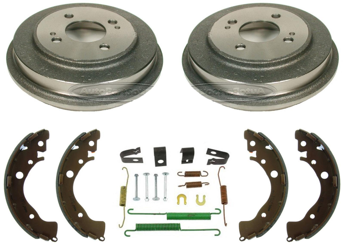 Resortes de zapatas de freno de tambor trasero para Honda Fit 2009 2010 2011 13 14 1,5 Gas