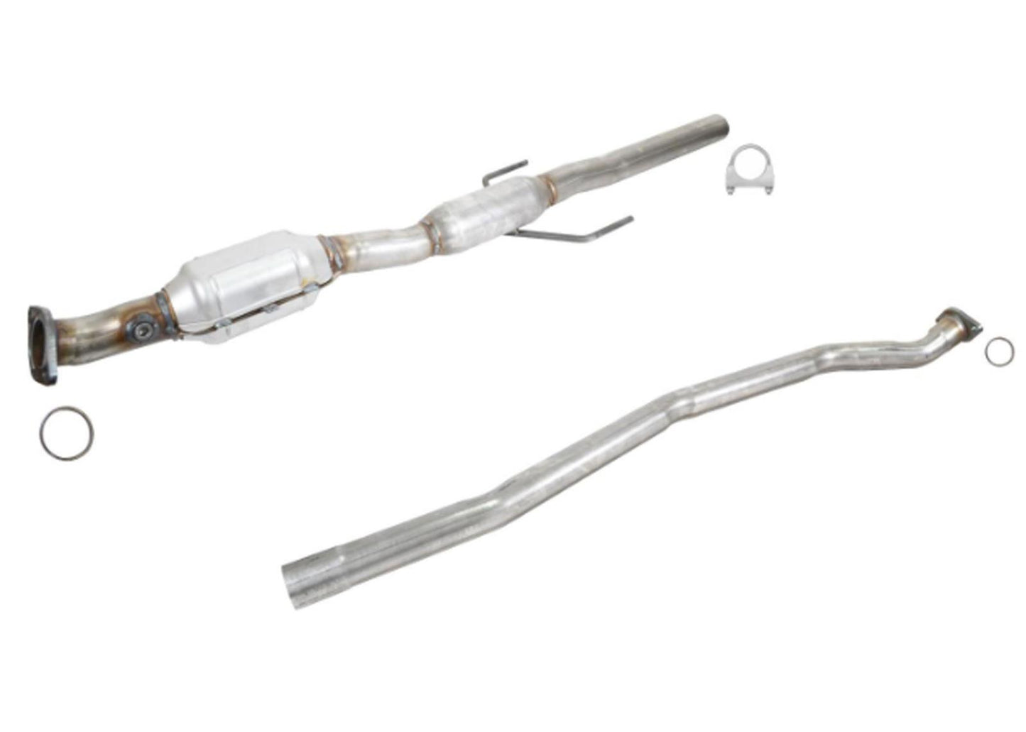 Rear Resonator Pipe w/ Catalytic Converter for Mazda CX-9 16-23 All Wheel Drive