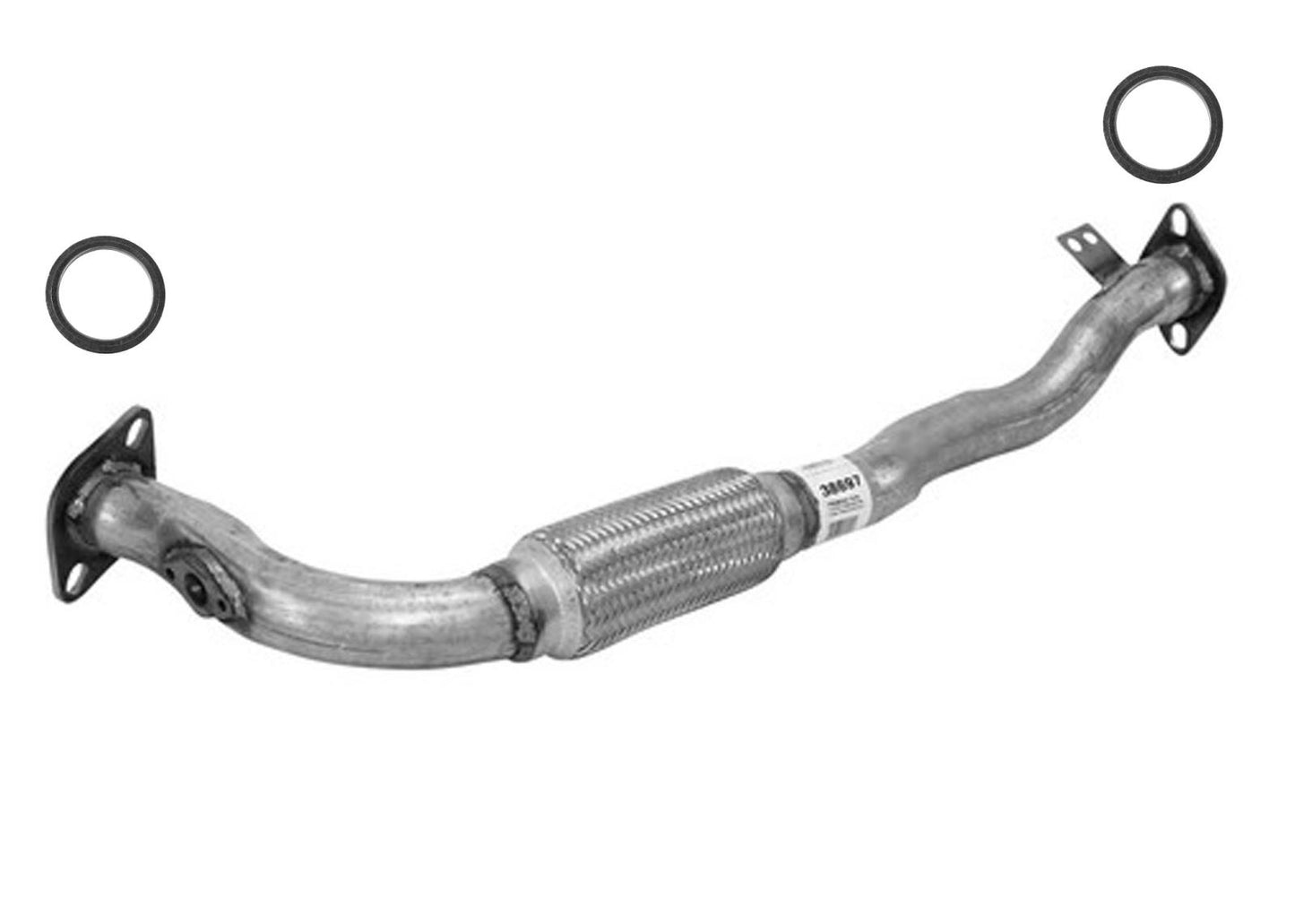 Fits for 1993-1995 Geo Prizm 1.6L Flex Engine Pipe with Federal Emissions