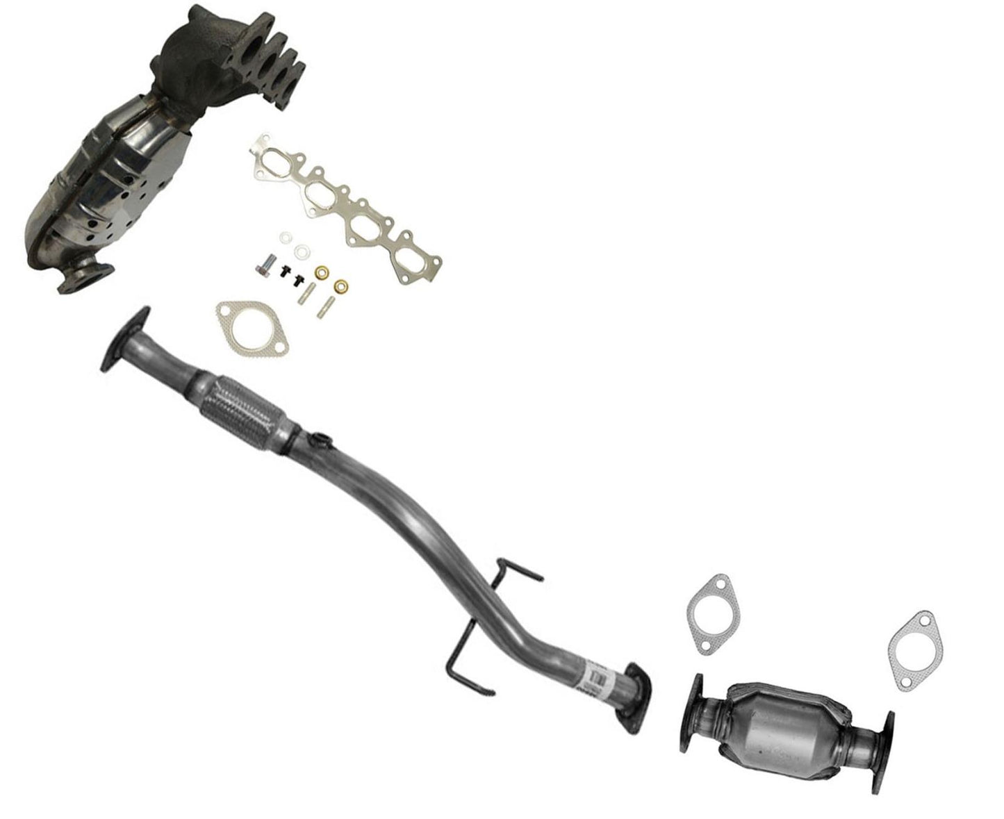 Catalytic Converters Flex Pipe Joint for 2010 2011 Hyundai Accent 28610-1G300