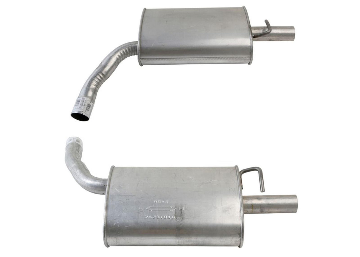 Par doble de silenciadores traseros L&R para Ford Taurus 2013 2014 2015 2016 2017 2018 2019