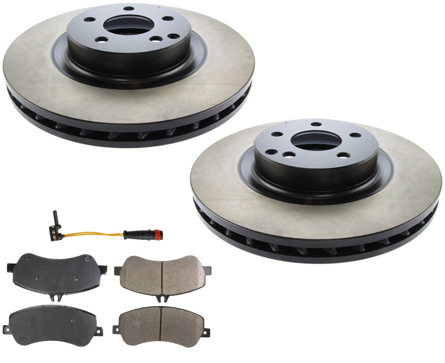 Performance Carbon Disc Brake Rotors Pads Sensors for 2010-2015 Mercedes GLK350