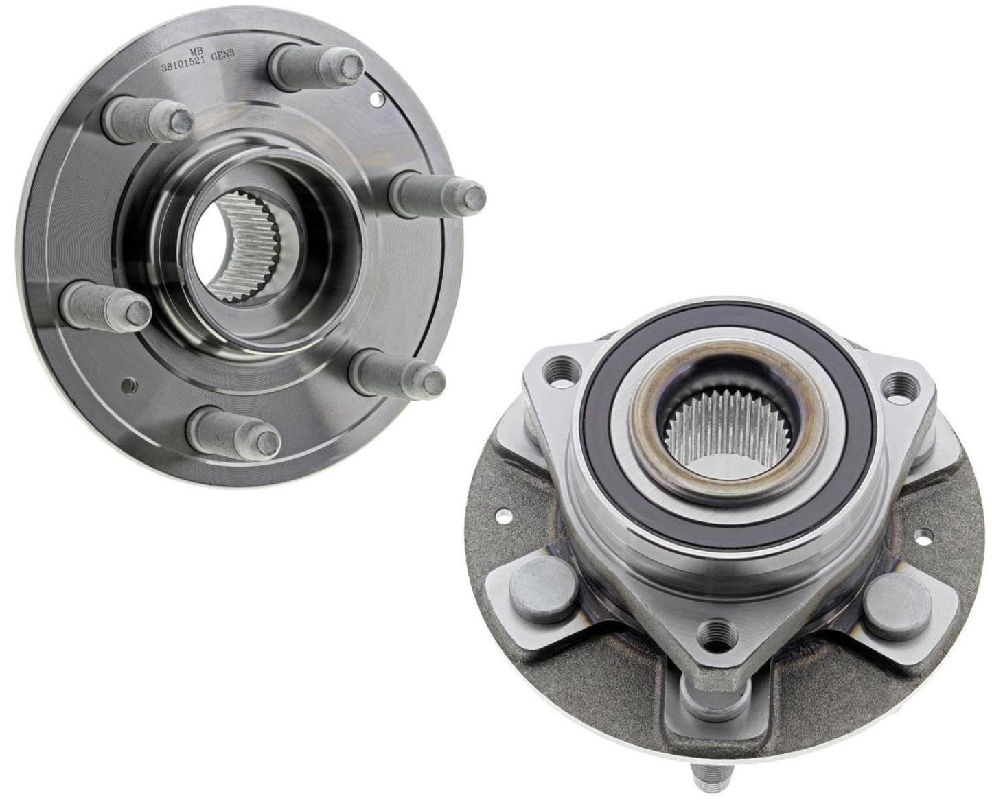 Mevotech Front Left Or Right Wheel Hub Bearings For Chevrolet Traverse 18-2022