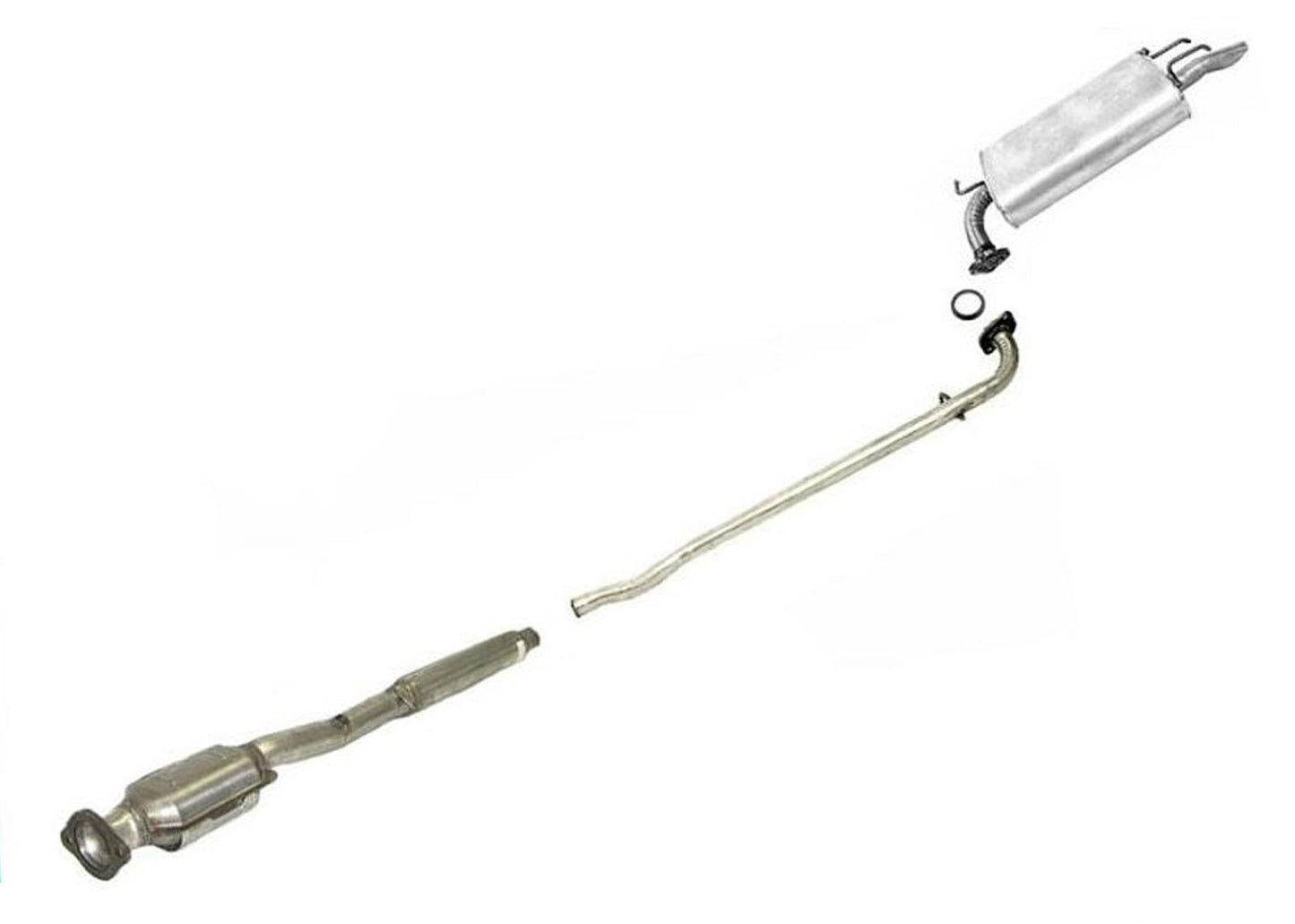 Tubo convertidor y silenciador fabricado en Estados Unidos para Lexus ES300 99-01 Toyota Avalon 00-04