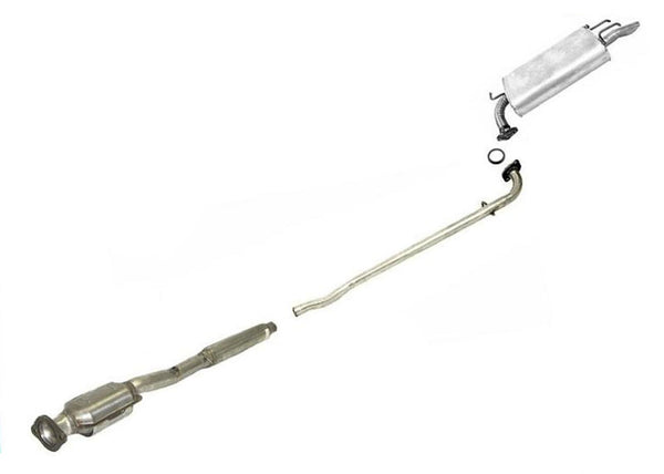 Converter Pipe & Muffler MADE IN USA for Lexus ES300 99-01 Toyota Avalon 00-04