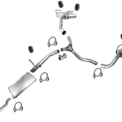 Exhaust System For GMC Acadia & Fits Buick Enclave 2009-2017 3.6L No Chrome Tip
