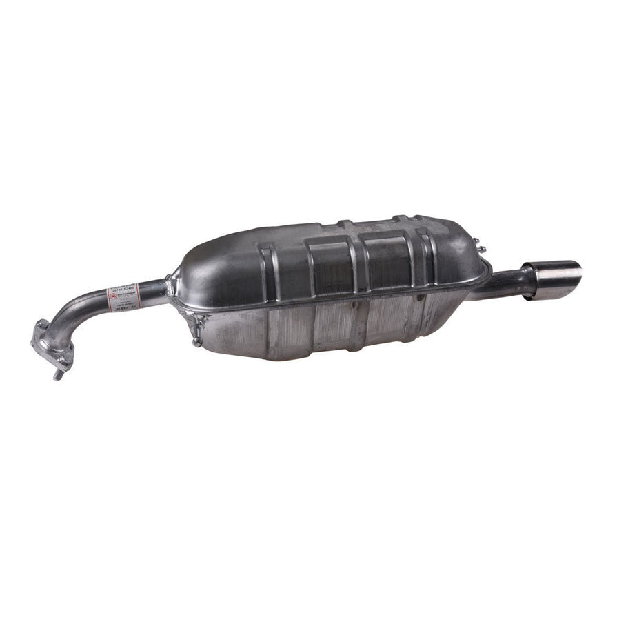 Silenciador trasero con junta para Kia Rio5 2010-2011.