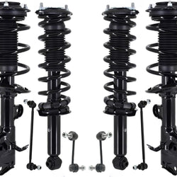 Front Rear Complete Struts Front & Rear Sway Links For Subaru Forester 19-2021