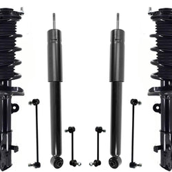 Front Struts Rear Shocks Front & Rear Sway Bar Links For Acura RDX 2013-2018