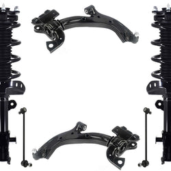 Front Complete Struts Lower Control Arms Ball Joints & Link For Acura RDX 07-12