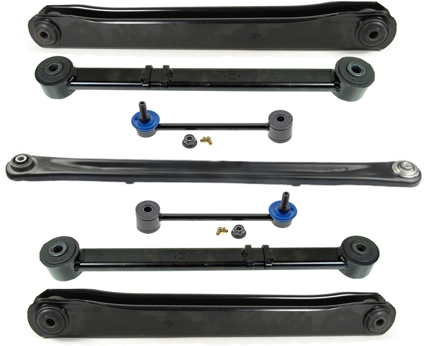 Mevotech Rear Upper Lower Control Arms Track Bar & Links For Tahoe 2015-2020