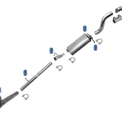53735 52458 52459 21583 55542 05-07 F250 F350 5.4L Base de rueda de 158 pulgadas