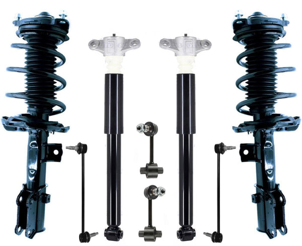 Front Struts Rear Shocks & Sway Bar Links For Kona 2018-2023 All Wheel Drive