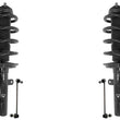 Front Complete Struts W Coil Spring & Sway Bar Links For Transit 150 2015-2019